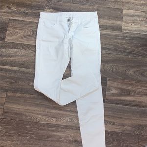 American Eagle white jeggings